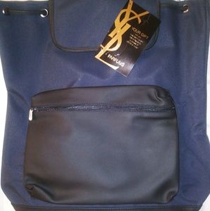 Yves St Laurent travel backpack